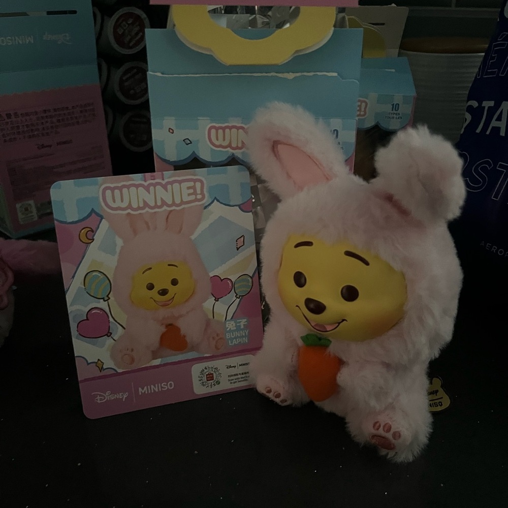 Disney Winnie the Pooh Pink Bunny Plush